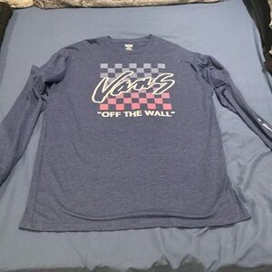 New long sleeve vans men’s large